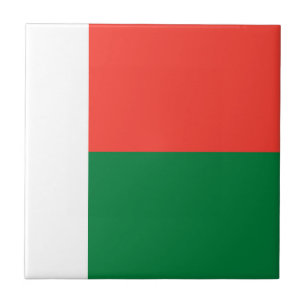 Madagaskar-vlag Tegeltje