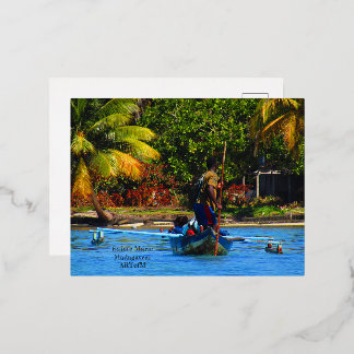 Madagaskarpostkaart Folie Feestdagen Briefkaart