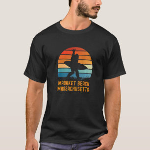 Madaket Beach Massachusetts Sasquatch Souvenir T-shirt