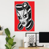 Madam La Mars™ Poster (Thuiskantoor)