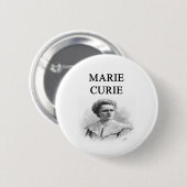 madam marie curie ronde button 5,7 cm (Voorkant /achterkant)