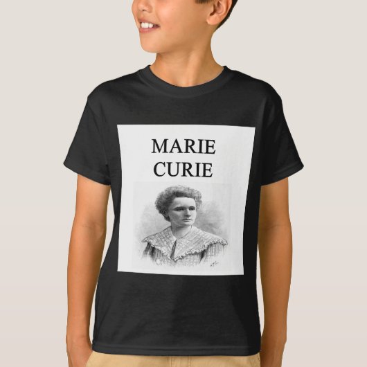 madam marie curie t-shirt (Voorkant)