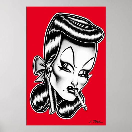 Madam Mars™/Glamour Portrait Poster (Devant)