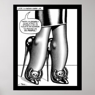 Madam Mars™/hoge hakken Poster