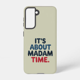 Madam President 2024 Verkiezing Stem Democratisch  Samsung Galaxy Hoesje