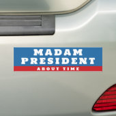 Madam President Kamala Harris Bumpersticker (Op auto)