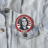 Madam President Kamala Harris Ronde Button 7,6 Cm (In situ)