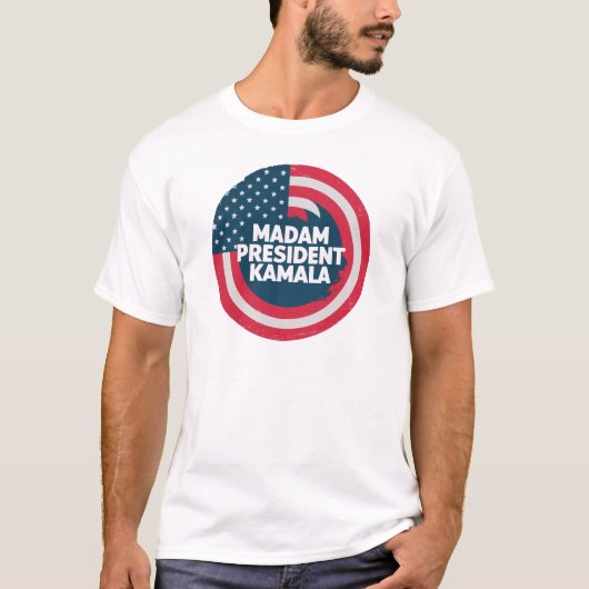 Madam President Kamala Harris T-shirt (Voorkant)