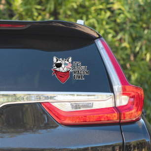 Madam Time President 2024 Kamala Harris DNC-bijeen Sticker