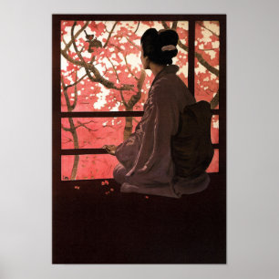 MADAMA BUTTERFLY GEISHA Japanse Opera  Poster