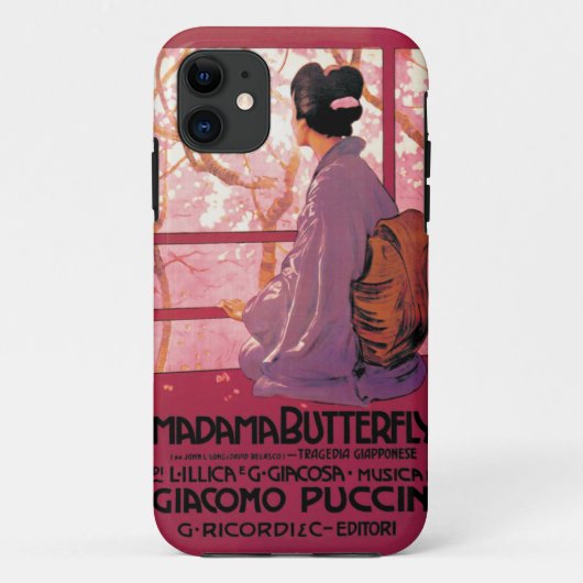 Madama Butterfly Opera Case-Mate iPhone Case (Achterkant)
