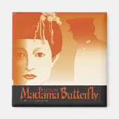 Madama Butterfly! opera Magneet (Voorkant)