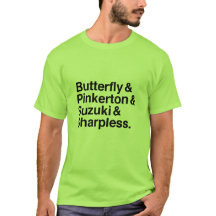 Madama Butterfly tekent T-shirt