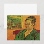 Madame Augustine Roulin door Vincent van Gogh (Voorkant / Achterkant)