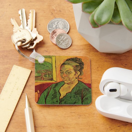 Madame Augustine Roulin door Vincent van Gogh Sleutelhanger (Bureau)