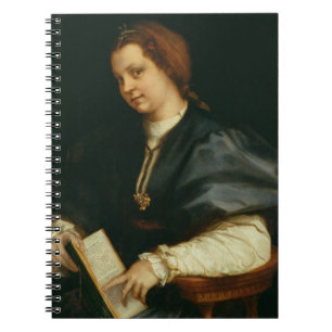 Madame avec le livre du vers par Petrarch, c.1514