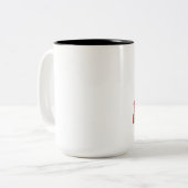 Madame bariolée Classic Mug (Devant gauche)