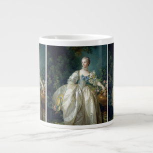 Madame Bergeret 1766 door Francois Boucher oliever Extra Grote Beker