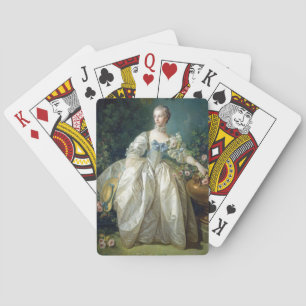 Madame Bergeret 1766 door Francois Boucher oliever Pokerkaarten