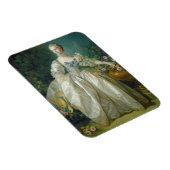 Madame Bergeret, c. 1766 (olie op canvas) Magneet (Rechterzijde)