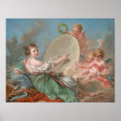 Madame Bergeret - François Boucher Fine Art Poster (Voorkant)