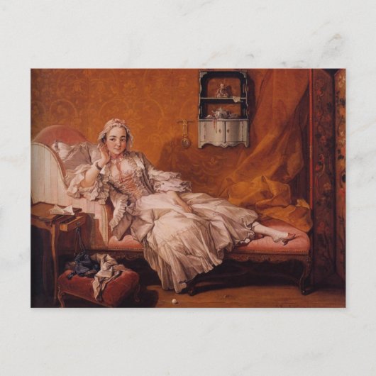 Madame Boucher van François Boucher Briefkaart (Voorkant)