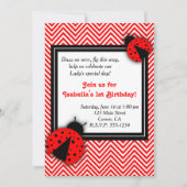 Madame Bug Party Invitations (Devant)