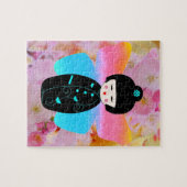 Madame Butterfly puzzel Legpuzzel (Horizontaal)