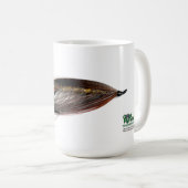 Madame Caroline Salmon Fly Mug (Devant droit)