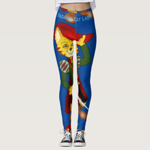 Madame Cat Lady 2024 voor President Thunder_Cove Leggings