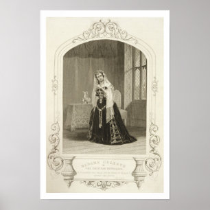 Madame Celeste als prinses Katherine, Act V.S.C. Poster