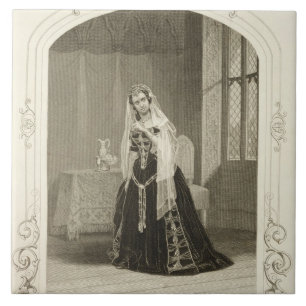 Madame Celeste als prinses Katherine, Act V.S.C. Tegeltje