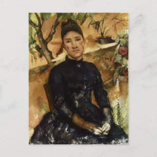 Madame Cezanne in het conservatorium Briefkaart