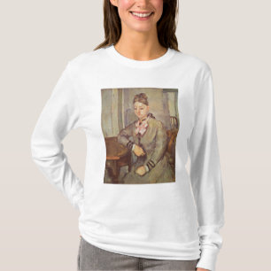 Madame Cezanne Leaning op een tafel, 1873-77 T-shirt