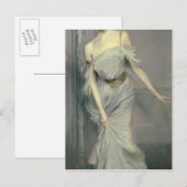 Madame Charles Max, 1896 Briefkaart (Voorkant / Achterkant)