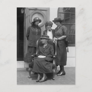 Madame Curie, begin jaren 1900 Briefkaart