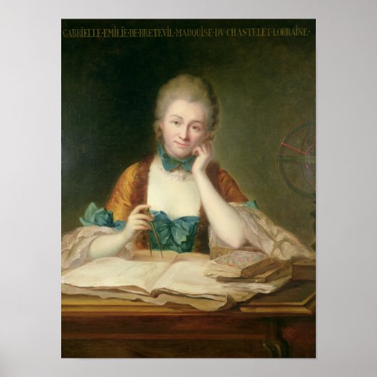 Madame de Chatelet-Lomont Poster (Voorkant)