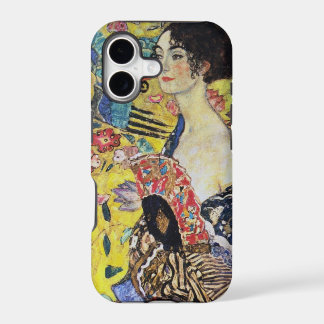 Madame de Gustav Klimt avec la fan