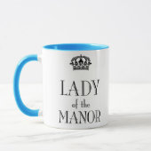 Madame de la tasse de manoir (Gauche)