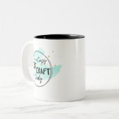Madame de métier de Crezy Mug - Teal (Devant gauche)