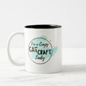 Madame de métier de Crezy Mug - Teal (Gauche)