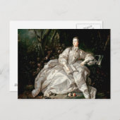Madame de Pompadour Briefkaart (Voorkant / Achterkant)
