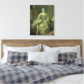 Madame de Pompadour Canvas Afdruk (Insitu (Slaapkamer))