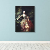 Madame de Pompadour – Francois Boucher – 1759. Canvas Afdruk (Insitu (Houten vloer))