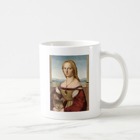 Madame de Raphael avec une tasse de licorne (Droite)