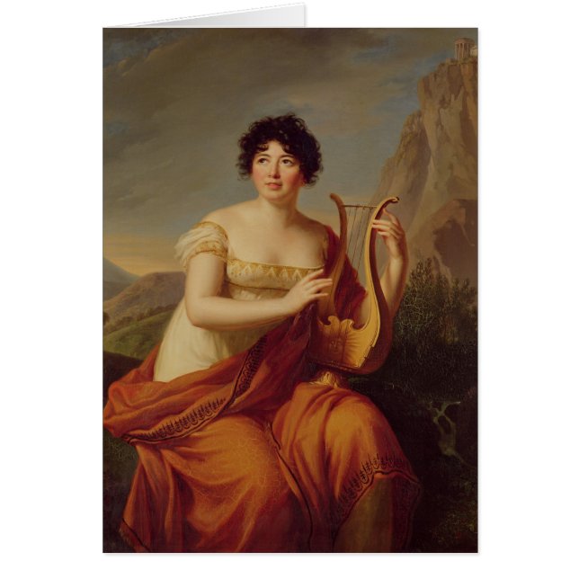 Madame de Stael comme Corinne (Devant)