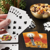 Madame des cartes de jeu de Sun (In Situ)