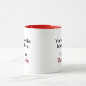 Madame drôle de patron d'humour de bureau Mug Gift (Centre)