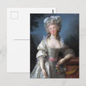 Madame du Barry 1782 Briefkaart (Voorkant / Achterkant)