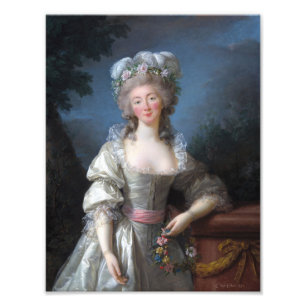 Madame du Barry 1782 door Elisabeth Brun Foto Afdruk